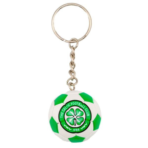 Celtic FC Fotboll Nyckelring Green/White One Size