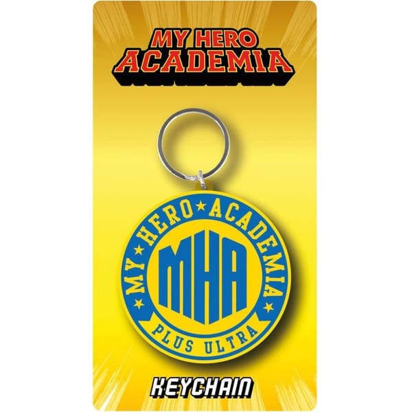 My Hero Academia PVC Keyring Yellow/Blue One Size