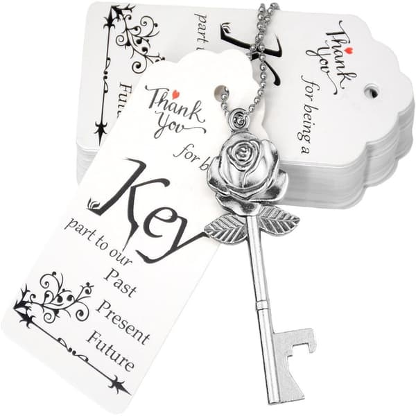 INF 50-osaiset Vintage Rose Key -pullonavaajat