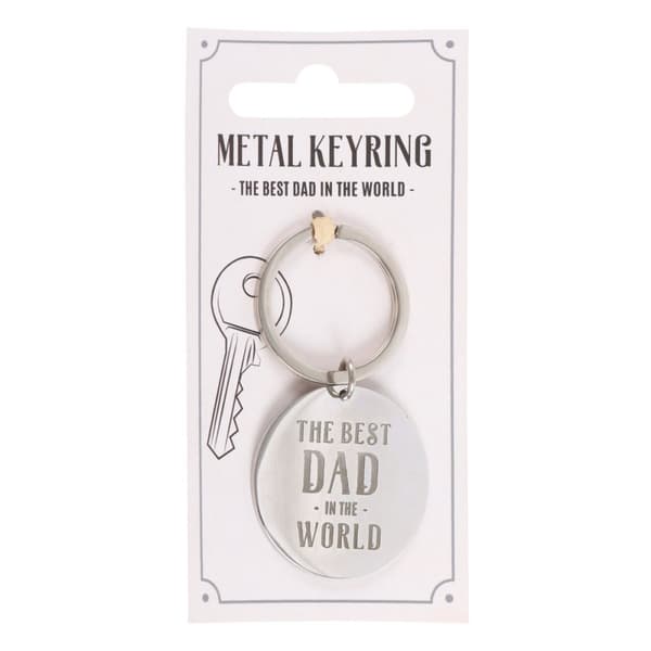 Something Different The Best Dad In The World Keyring