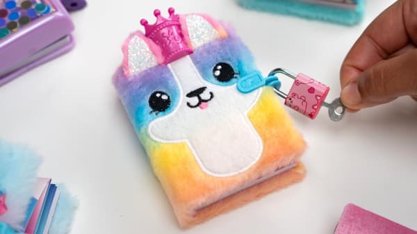 Real Littles Journals s7 Flerfärgad Hund