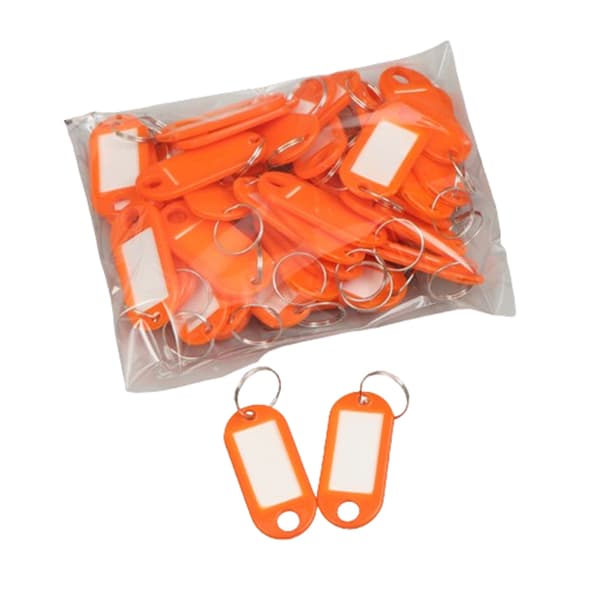INF Multifunksjonell nøkkelring (50 pakke) Oransje