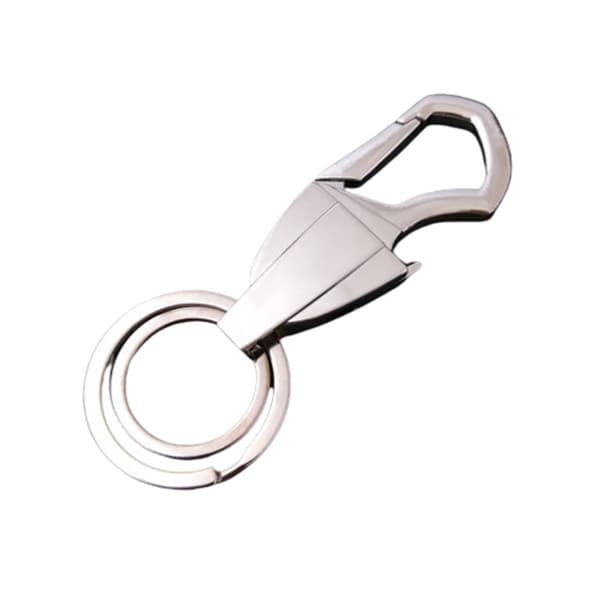 INF Bilnyckelring i Silver (4-delar)