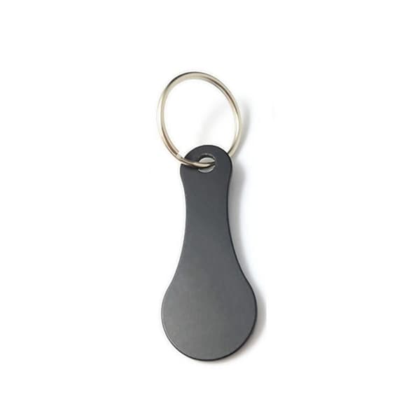 Nyckelringset i metall till kundvagn (4-pack)