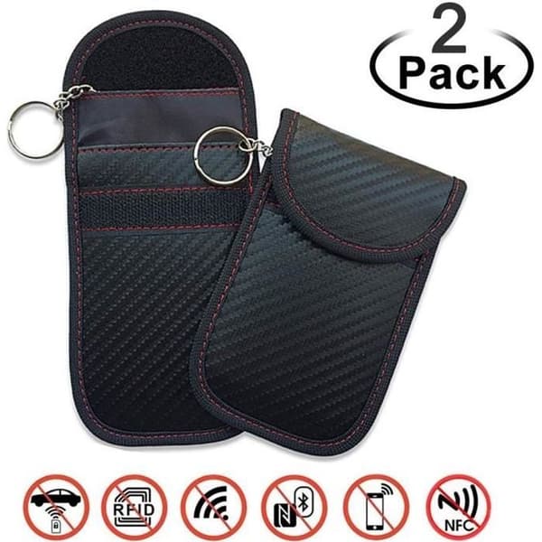Nyckelhållarfodral - EasyULT - Boiture Clef - Anti RFID-skydd - Läder - Kompakt och bärbar
