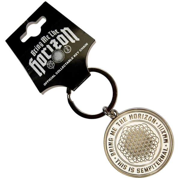 Bring Me The Horizon This Is Sempiternal Keyring White/Black One Size