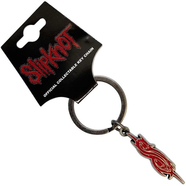 Slipknot Tribal S Nyckelring Red/Silver One Size
