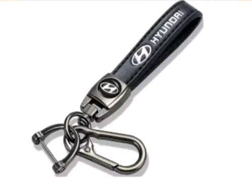 Genuine Leather Car Keychain/Strap - Hyundai. Perfect Father’s Day Gift.