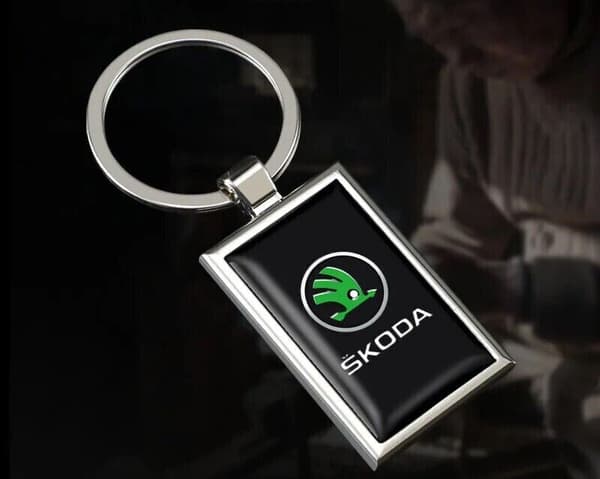 VINTAGE FOR SKODA keyring key fob Gift