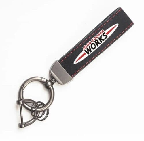 Luxury Leather John Cooper Works Car Key Ring / Mini Cooper Clubman Countryman