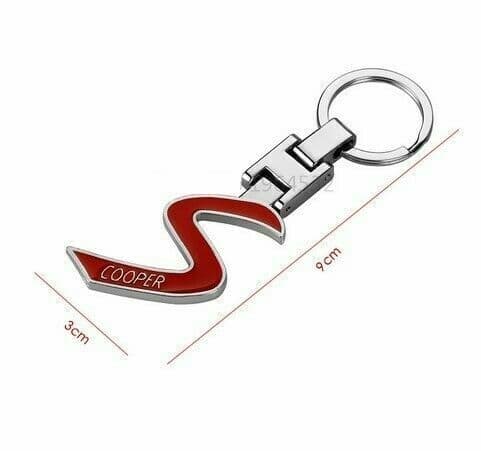 Mini Cooper S Keyring Logo Red R50 R52 R53 Mini One Countryman Clubman