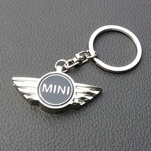 Mini Cooper Metal Keyring Chrome Logo Brand Gift Keychain Key fob