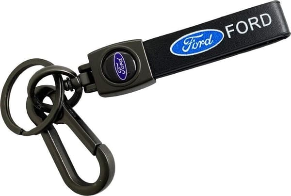 Ford Leather Keyring - Genuine Brand New