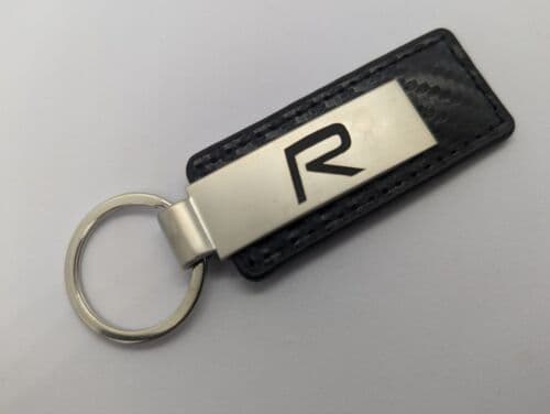 Volvo R-Design Keyring New Carbon Effect