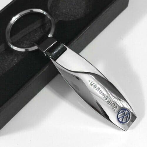 Vintage Keyring Metal Vw Volkswagon T4 T5 T2 GOLF CAMPERVAN PASSAT VW KEY RING