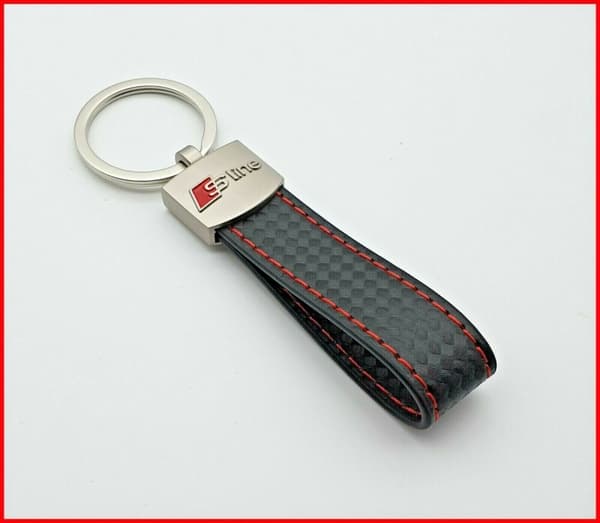 High quality Faux Leather Keyring for AUDI S-Line