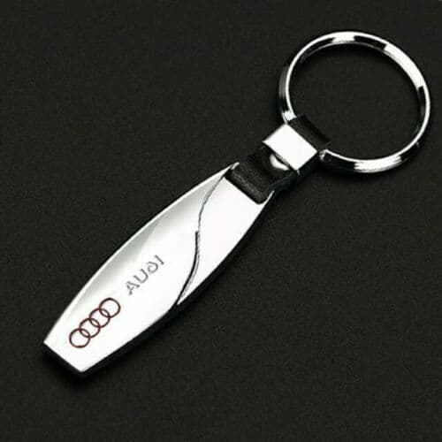 Audi Metal Droplet Keyring A3 A4 A5 A6 A7 A8 S3 S4 S5 S6 3D SLIne