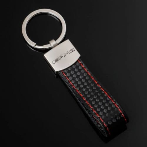 Mercedes AMG Carbon Effect Keyring Keyfob