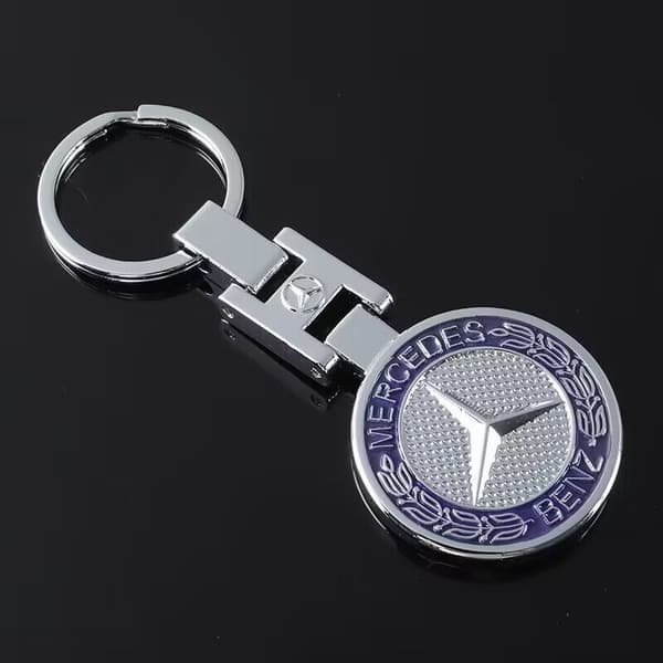 Mercedes Benz Car Keychain Keyring Fob A C E S Class AMG GLC Metal