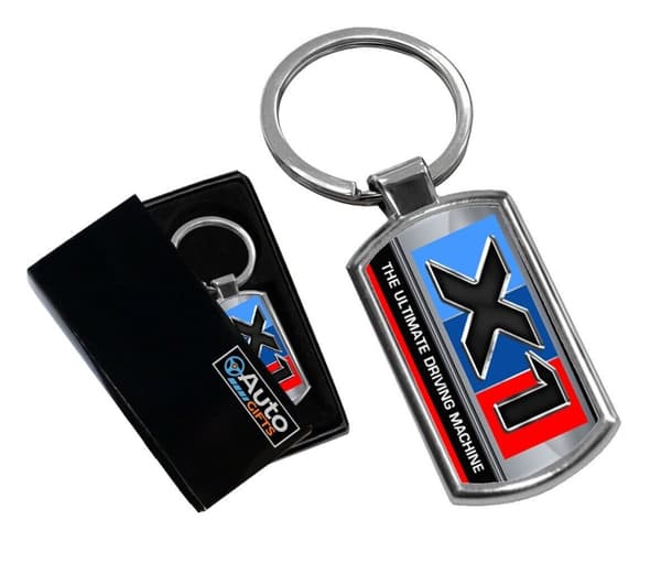 CAR KEYRING KEY CHAIN RING FOB METAL COMPATIBLE WITH BMW X1