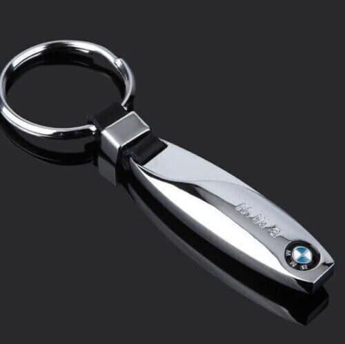 BMW KEYRING NEW STYLISH CHROME KEY CHAIN GIFT METAL 1 3 4 5 6 7 SERIES M SPORT