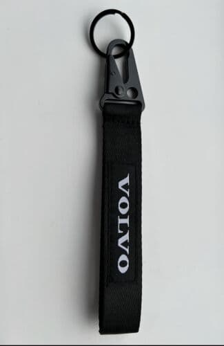 Volvo Black Lanyard Keyring Keychain ID Card Holder Phone Strap Lorry
