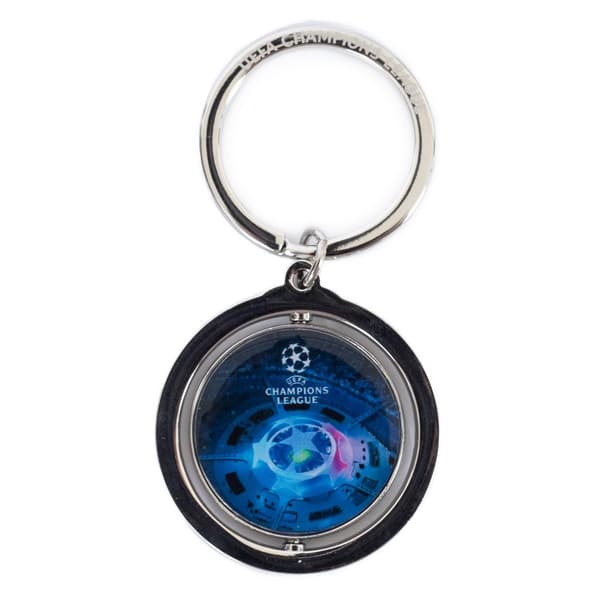 Manchester City FC UCL Crest Spinner nyckelring