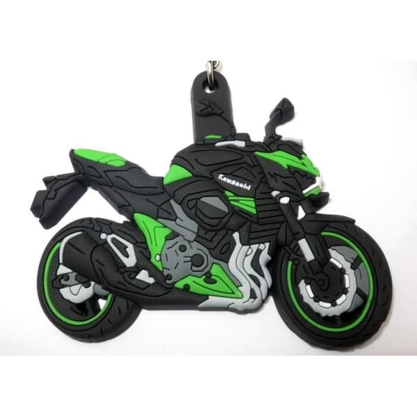 Tillbehör - Kawasaki - Z 800 - Motorcykelnyckelring - Grön - Unisex