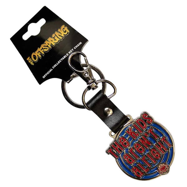 The Offspring The Kids Arent Alright Keyring Keychain One Size