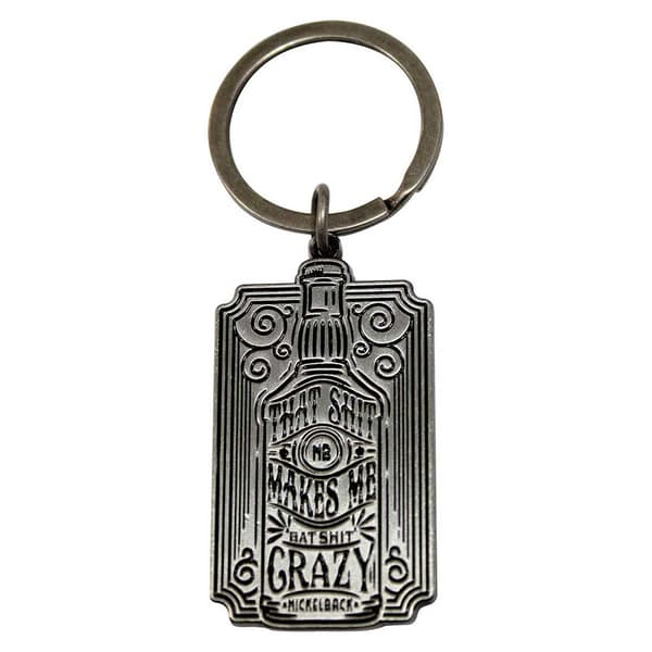 Nickelback Bat Band Logo Keyring Keychain One Size