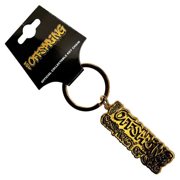 The Offspring Conspiracy Of One Band Logo Keyring Keychain One Size