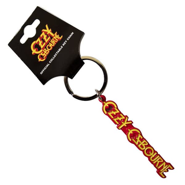 Ozzy Osbourne Logo Keyring Keychain One Size