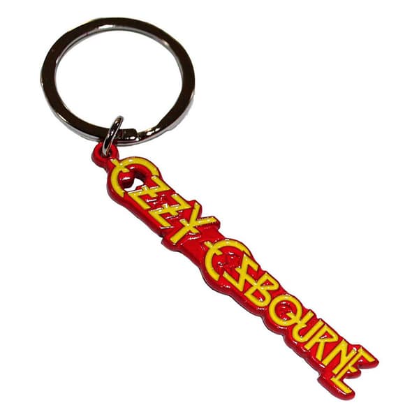 Ozzy Osbourne Logo Keyring Keychain One Size