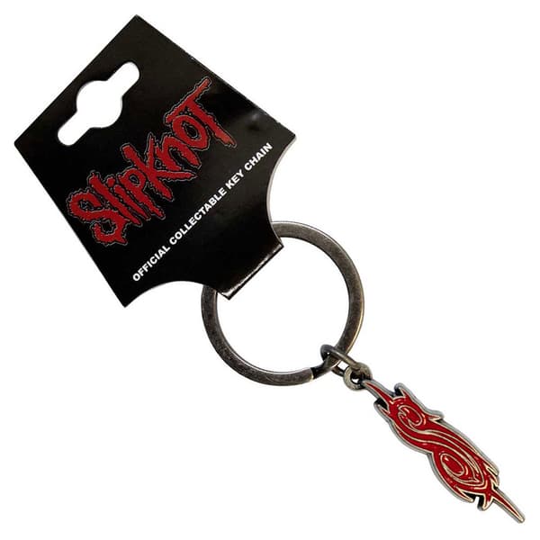 Slipknot Tribal S Band Logo Keyring Keychain One Size