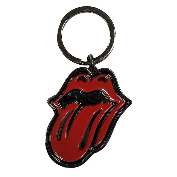 The Rolling Stones Classic Tongue Keyring Keyring One Size