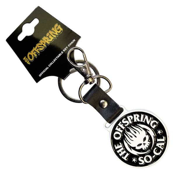 The Offspring So Cal Band Logo Keyring Keychain One Size
