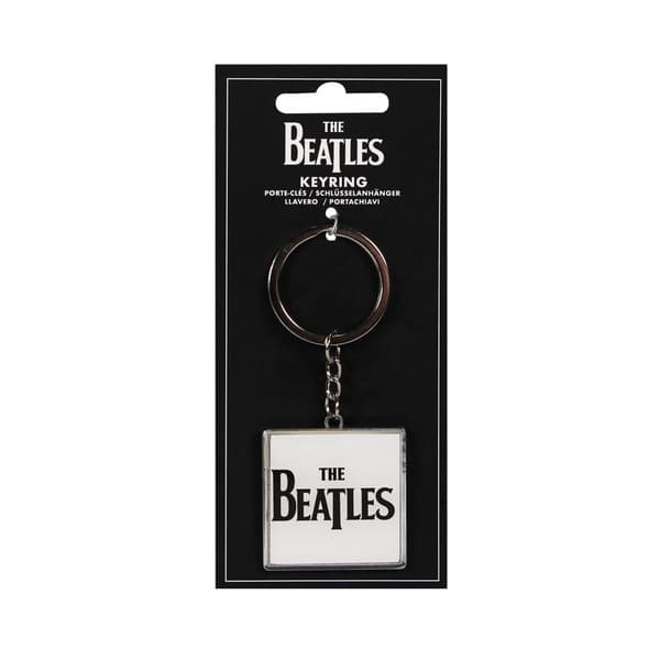 The Beatles Keyring Classic Band Logo Keychain One Size