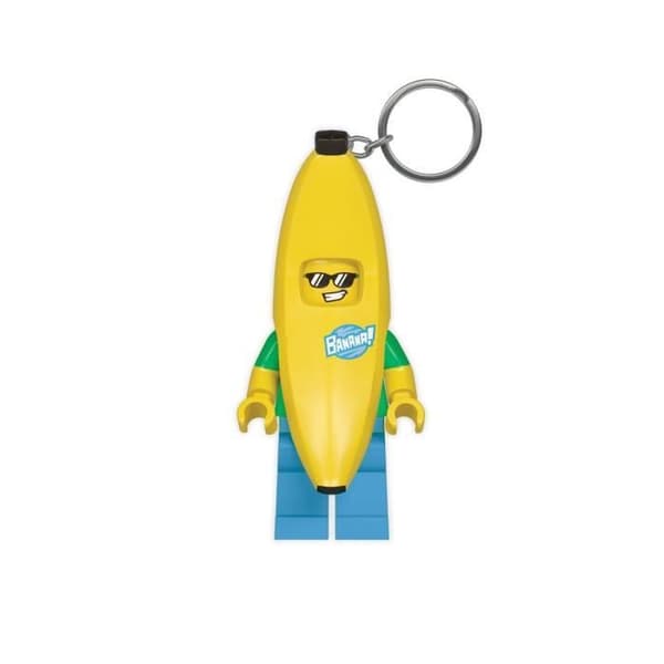 Nyckelring - JOY TOY - LEGO Classic - 8 cm lysande banan - Gul - Blandat - Vuxen
