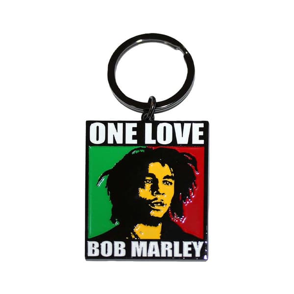 Bob Marley One Love Keyring Multicoloured One Size
