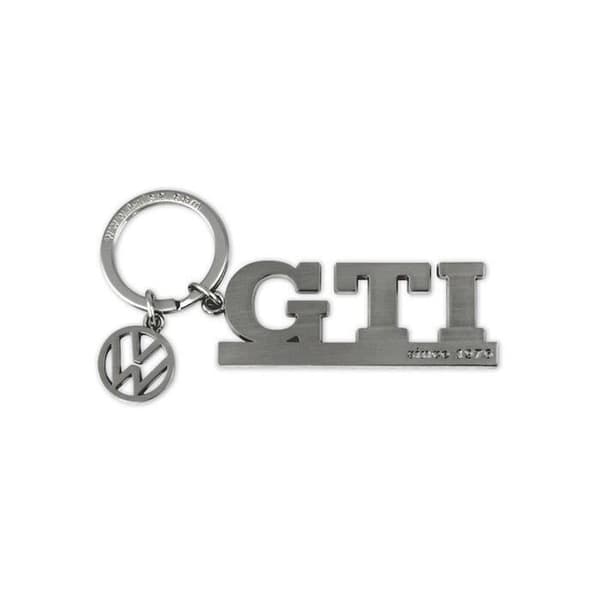 Silver VW Volkswagen GOLF GTI nyckelring
