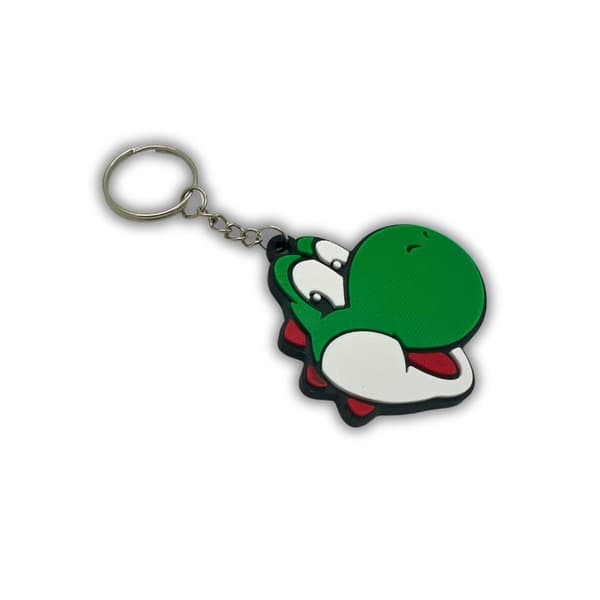 Yoshi Mario avaimenperäketjun vetoketjuripustin