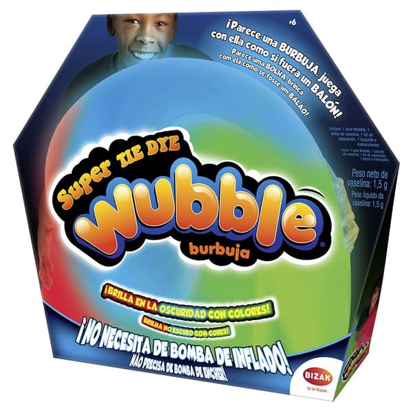 Wubble Tyde Dye Glød-i-mørke Nøglering