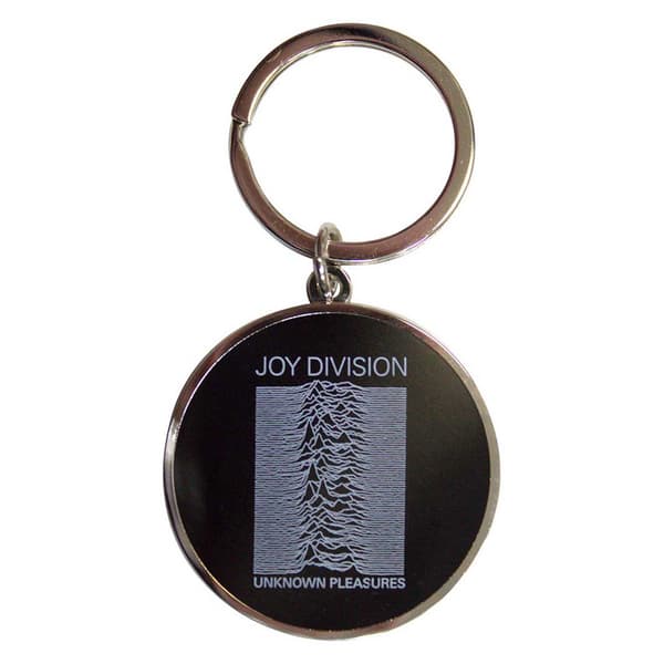 Joy Division Unknown Pleasures Keyring Keychain One Size