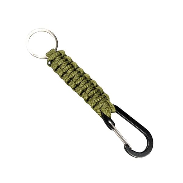 INF 2-pack utomhus flätad utdragbar nyckelring