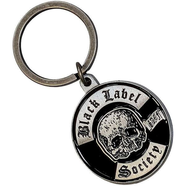 Black Label Society SDMF Keyring Black/Silver One Size