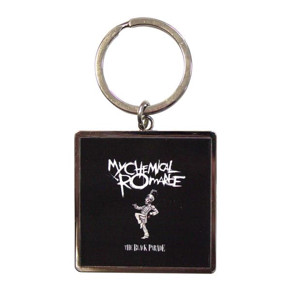 My Chemical Romance The Black Parade Photo Print Keyring Black One Size