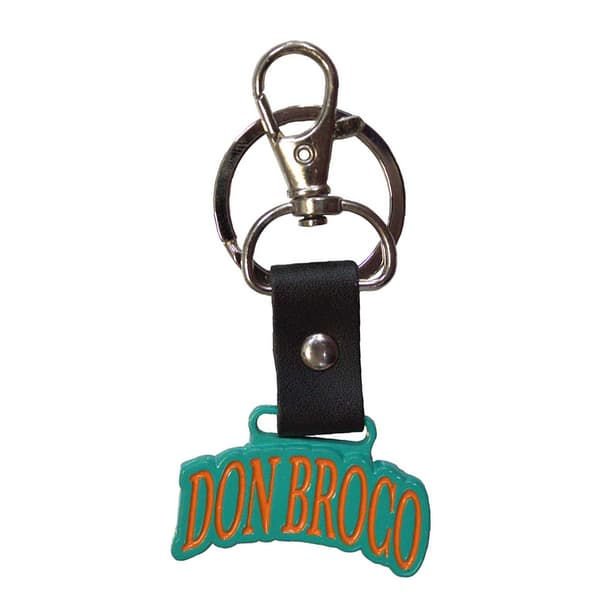 Don Broco Nyckelring med logotyp Black/Green/Orange One Size