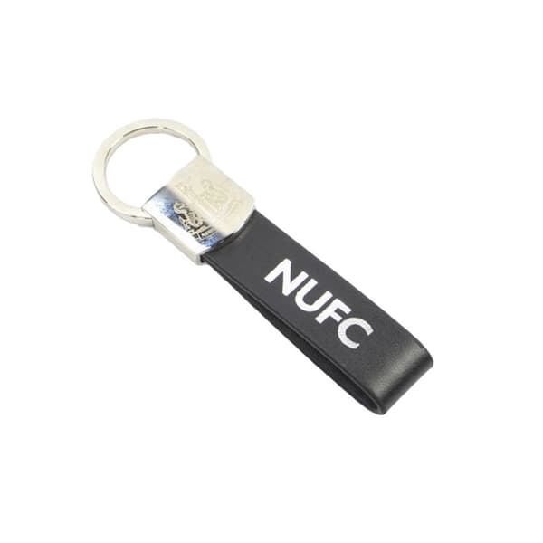 Newcastle United FC Strappy Keyring Black One Size