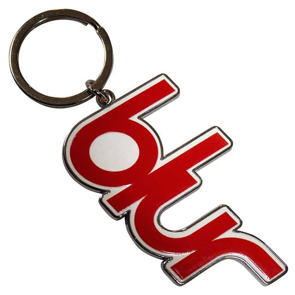 Blur Band Logo Keychain One Size