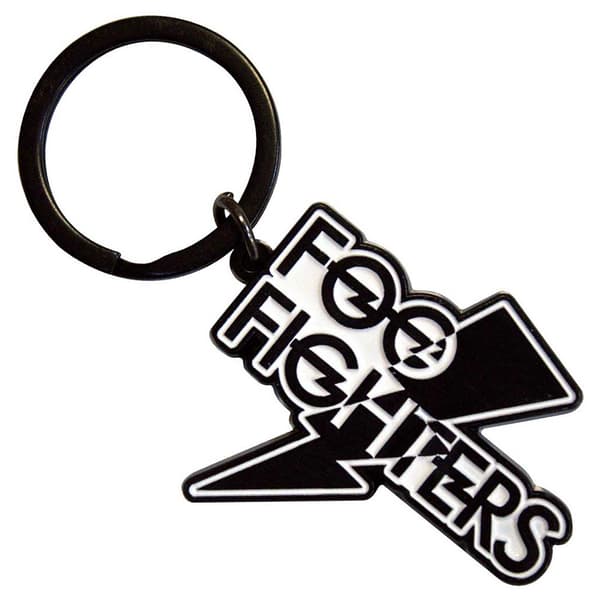 Foo Fighters Flash Band Logo Keychain Keychain One Size